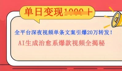 全平台深夜文案新风口:DeepSeek生成百万播放量金句,治愈系内容涨粉速度快4倍D先生轻创|D先生轻创网|神话资源库|神话社D先生轻创