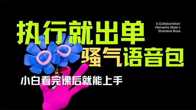 (14170期)爆火全网的开车导航骚气语音包,只要执行就出单,小白看完课程就能实操...D先生轻创|D先生轻创网|神话资源库|神话社D先生轻创